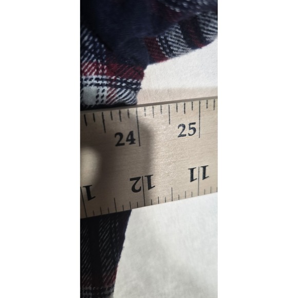 Jachs Flannel Shirt Mens XLT Multicolor‎ Plaid Heavyweight Cotton Button Up - Picture 6 of 9